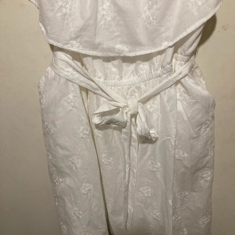 Torrid white dress.